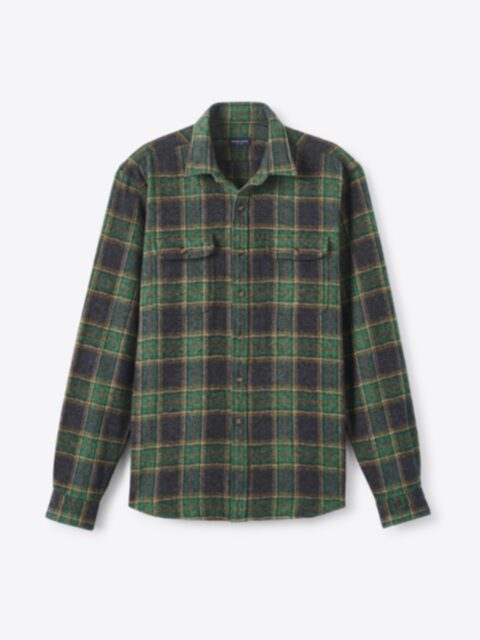 Suggested Item: Japanese Navy Green and Red Low Twist Plaid