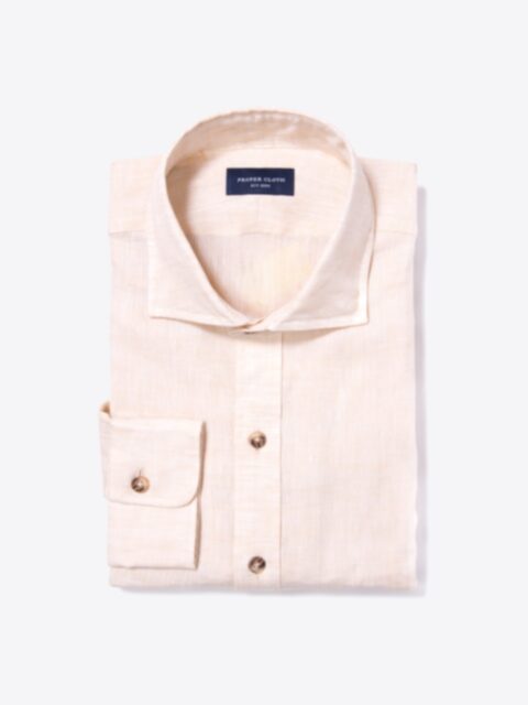 Shop Canclini Tan Linen