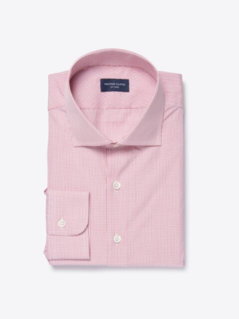 Shop Thomas Mason Red Small Grid