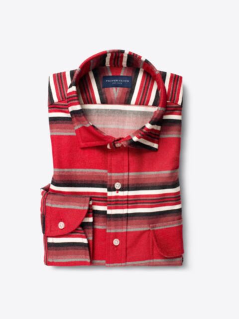 Shop Red Black and White Southwest Stripe