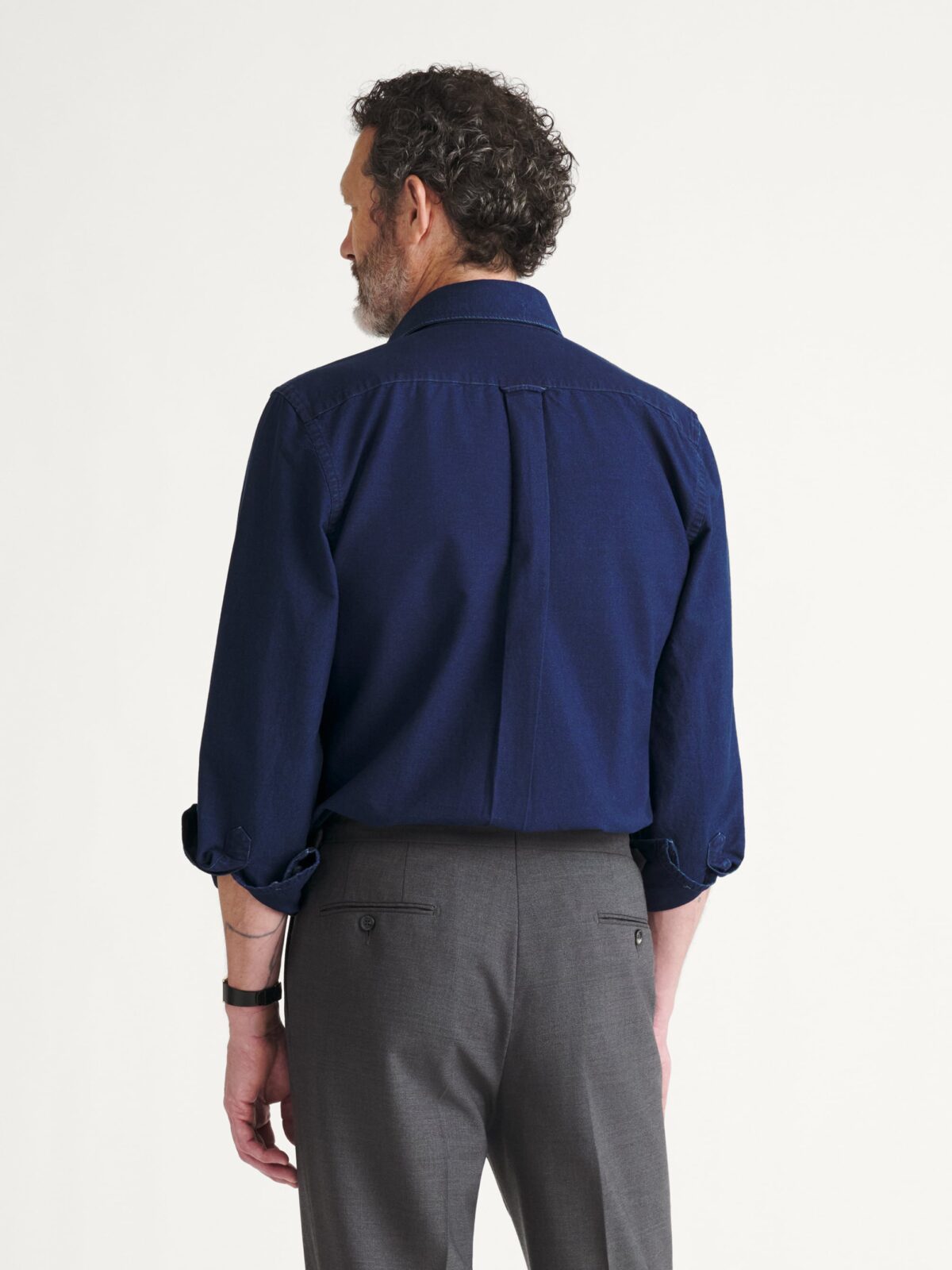 navy blue dress shirt with khaki pants Dark Blue Shirt Khaki Pants