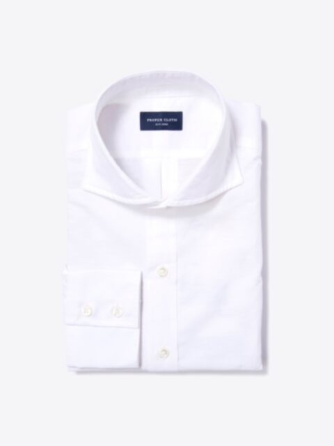 Shop White Fine Cotton Linen
