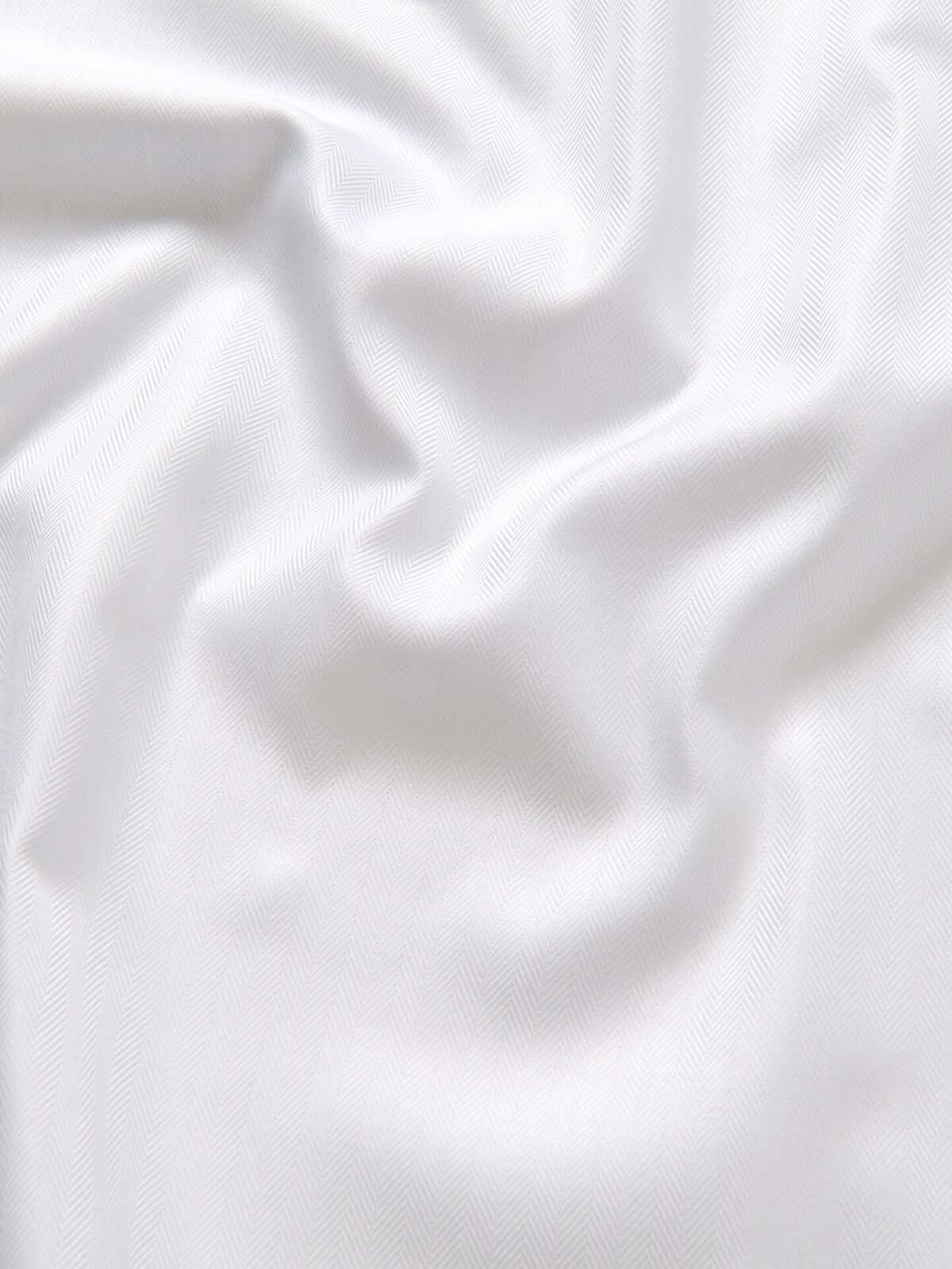 Thomas Mason White Royal Herringbone Shirts by Proper Cloth