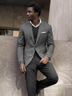 The Thomas Mason Button Down in White