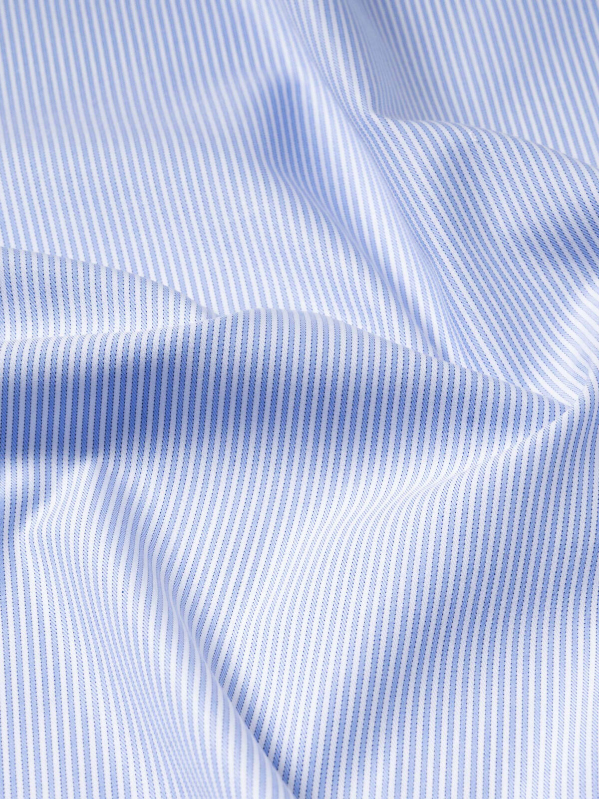 Non-Iron Blue Border Stripe Shirts by Proper Cloth