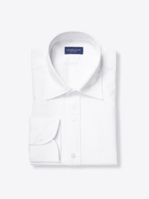 Shop Portuguese White Cotton and Linen Oxford