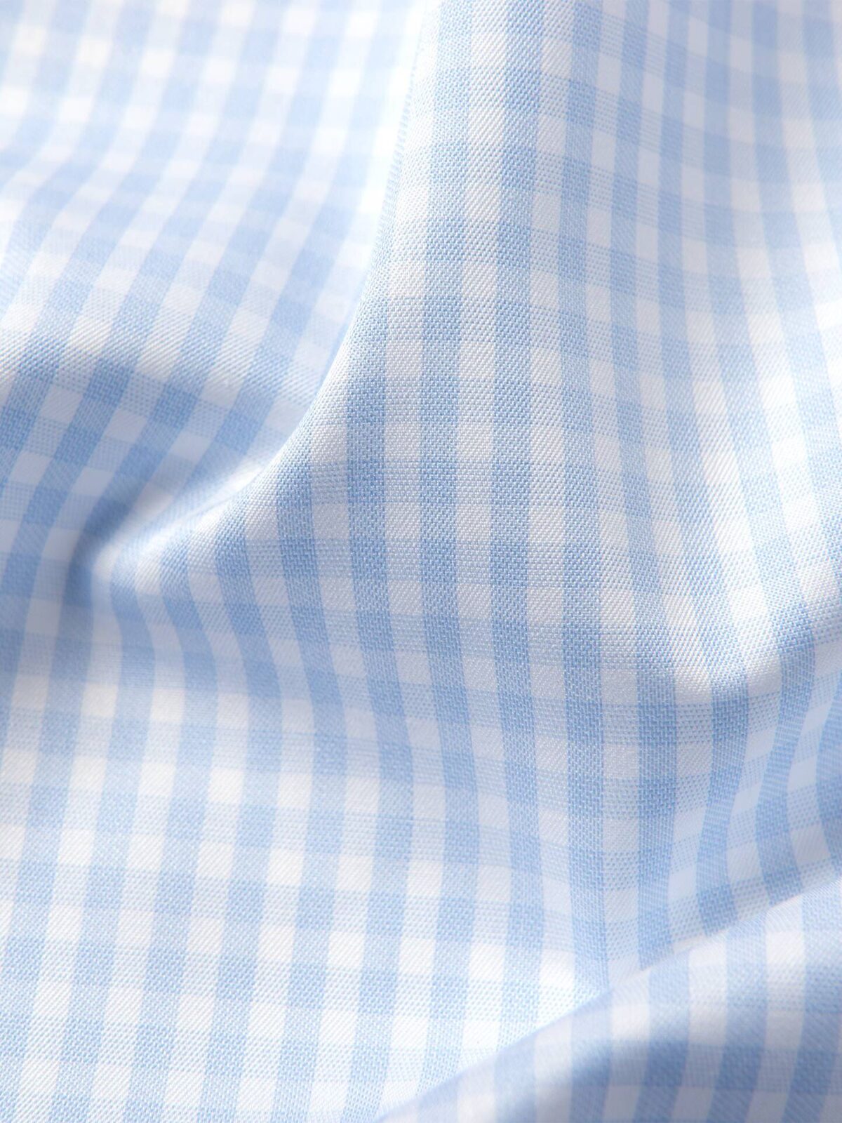 Light Blue Gingham Linen Shirts by Proper Cloth