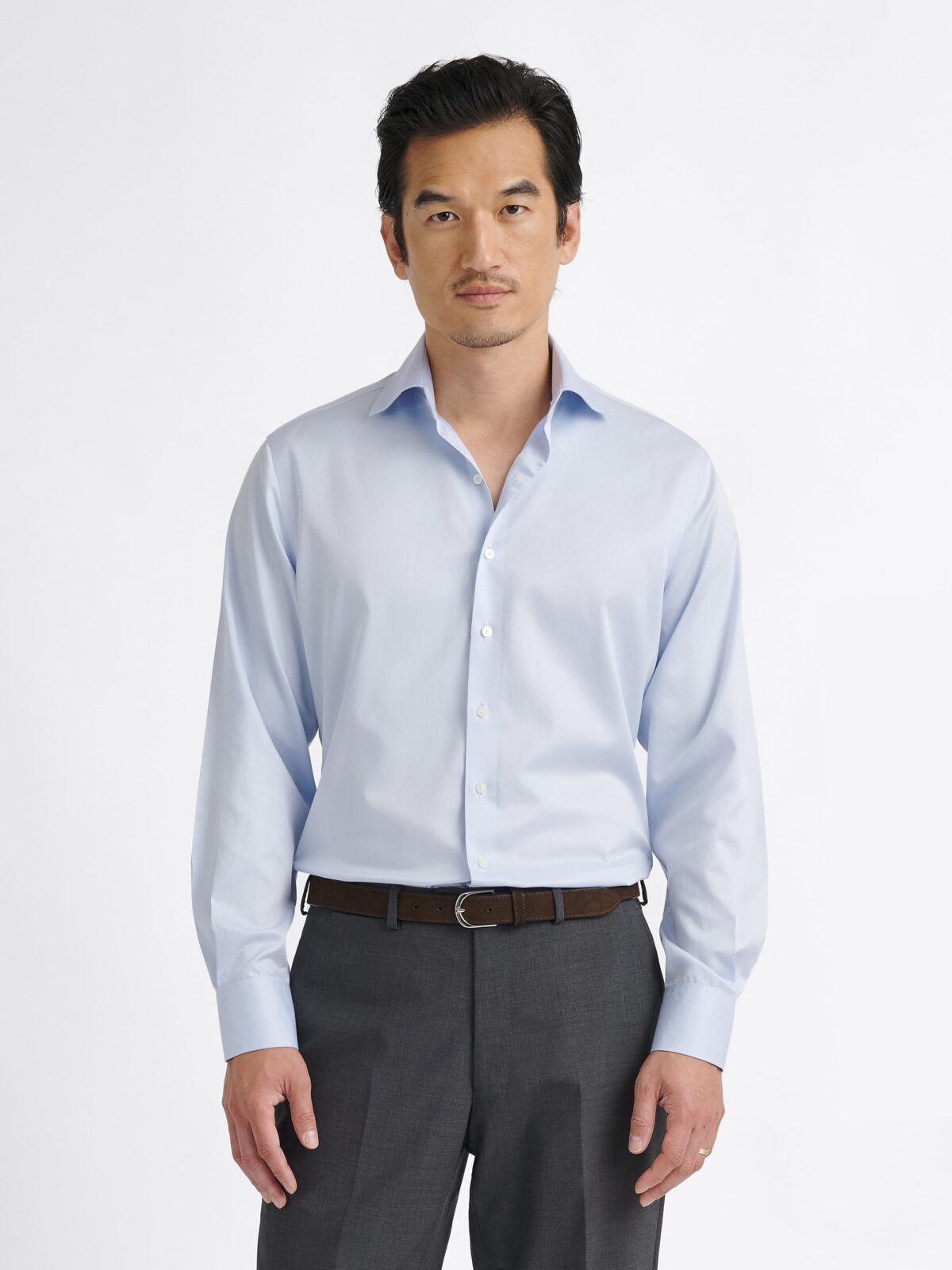 The Non-Iron Shirt in Light Blue