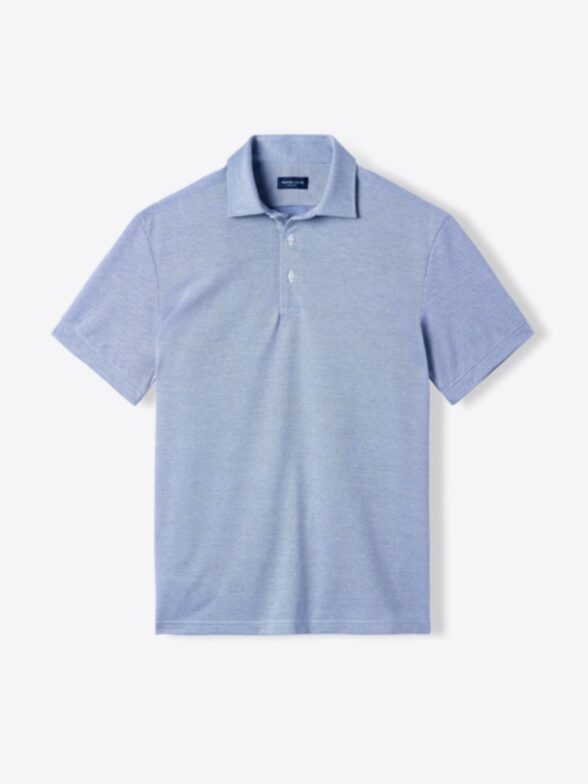 Blue Performance Polo Product Image