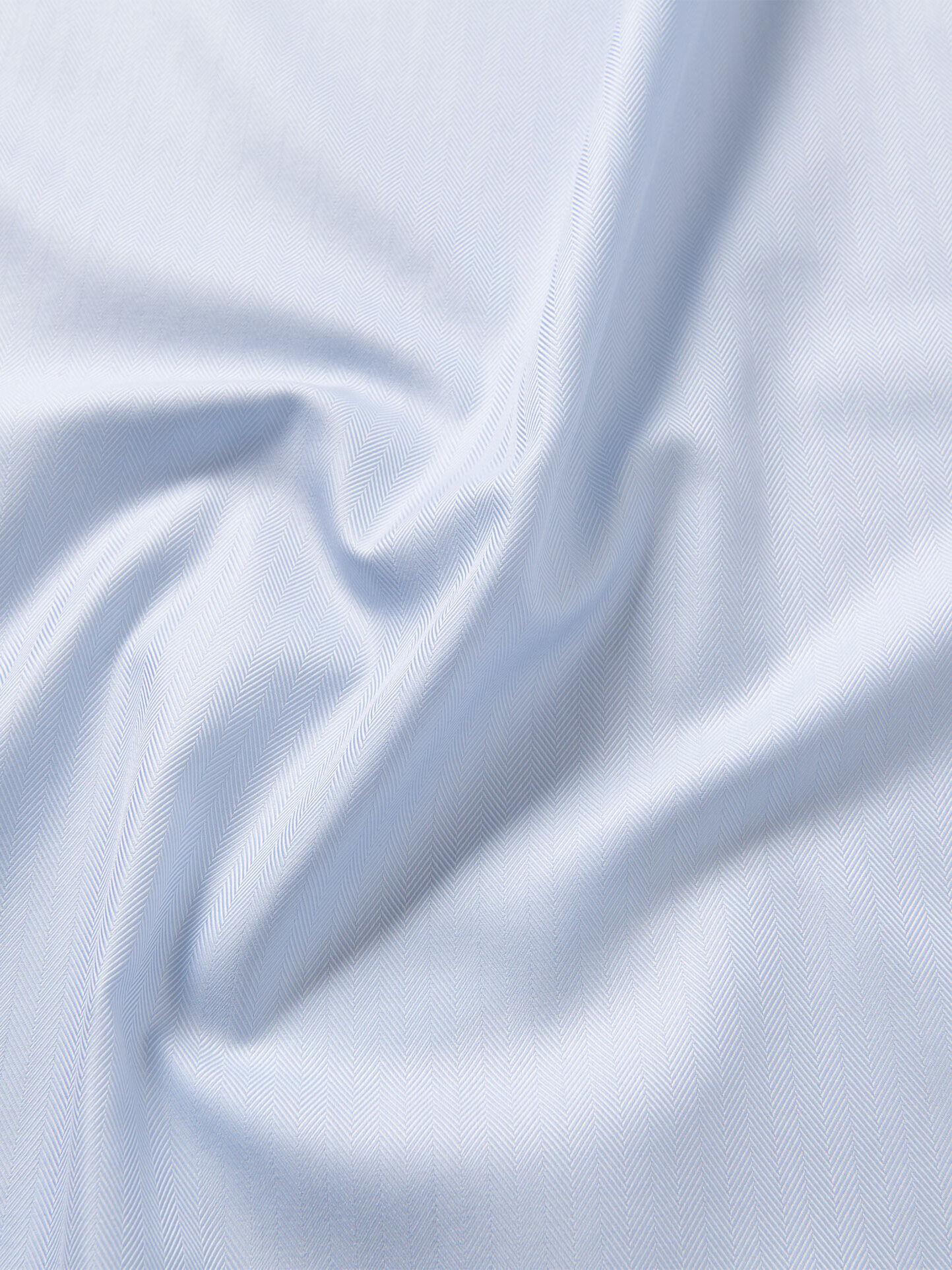 Thomas Mason Light Blue Royal Herringbone Shirts by Proper Cloth