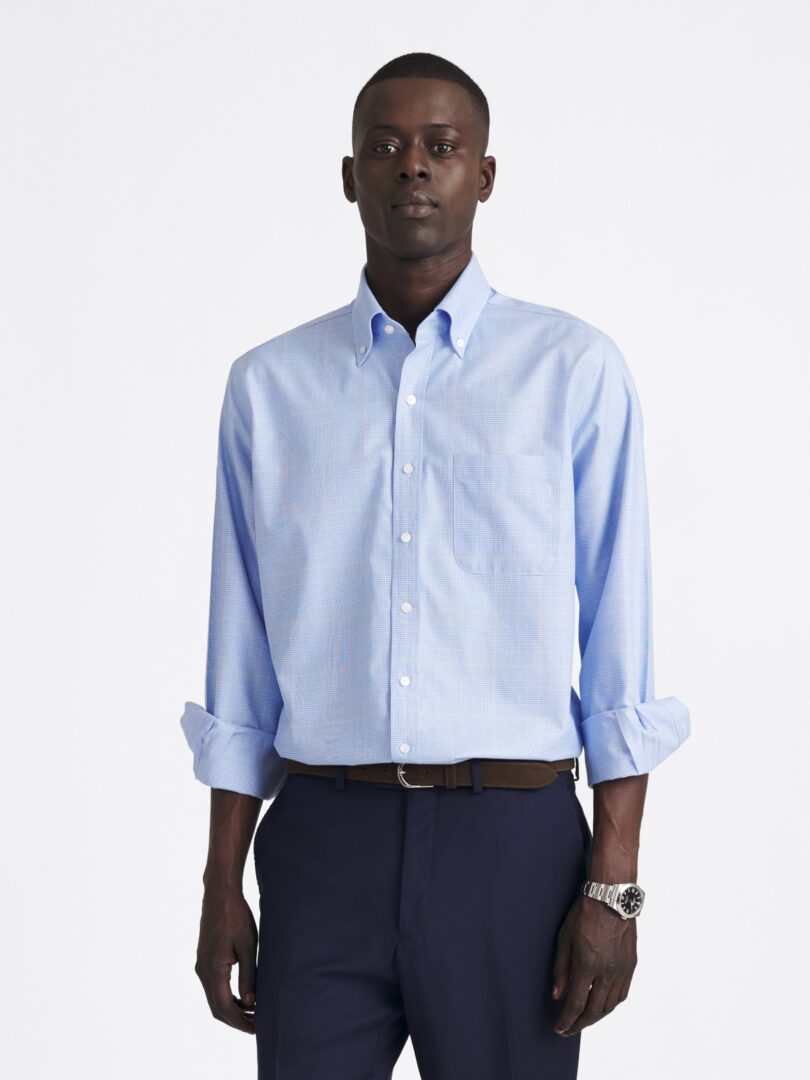The Non-Iron Button Down Detail