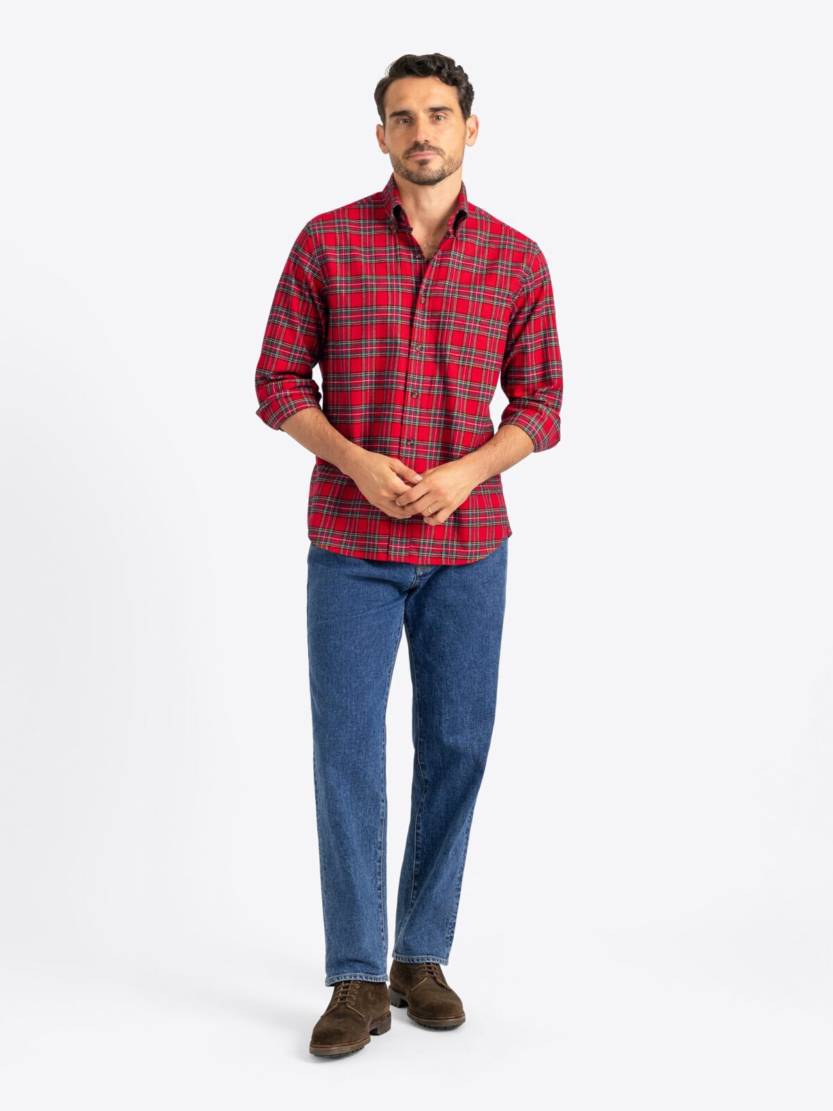【Raucohouse】Memphis over tartan check shirt Memphis over tartan check shirt - Raucohouse | 60% - Asian