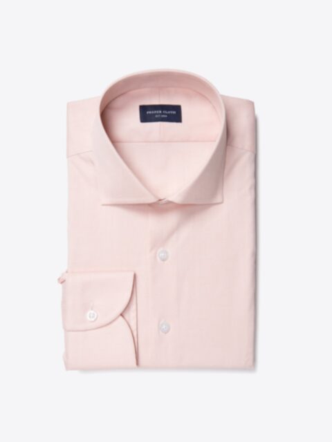 Shop Bowery Peach Wrinkle-Resistant Pinpoint