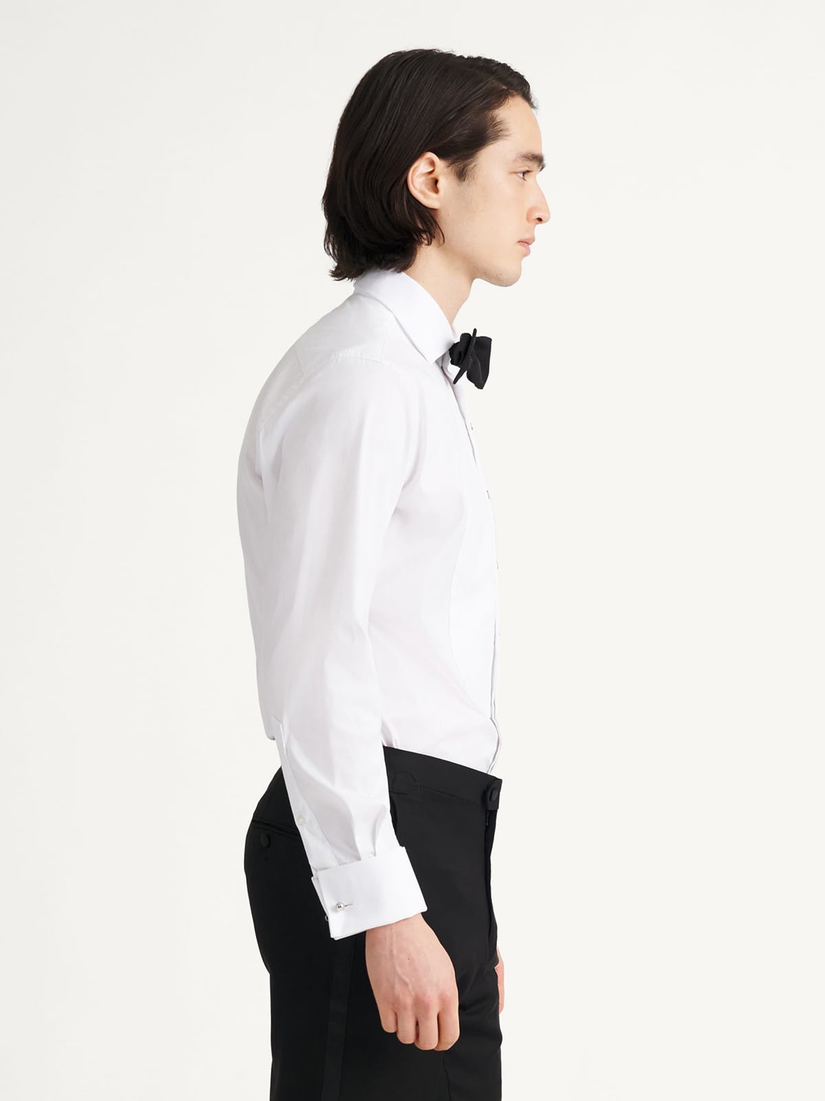 pique formal dress shirt Eton White Piqu Tuxedo Shirt | Classic Fit
