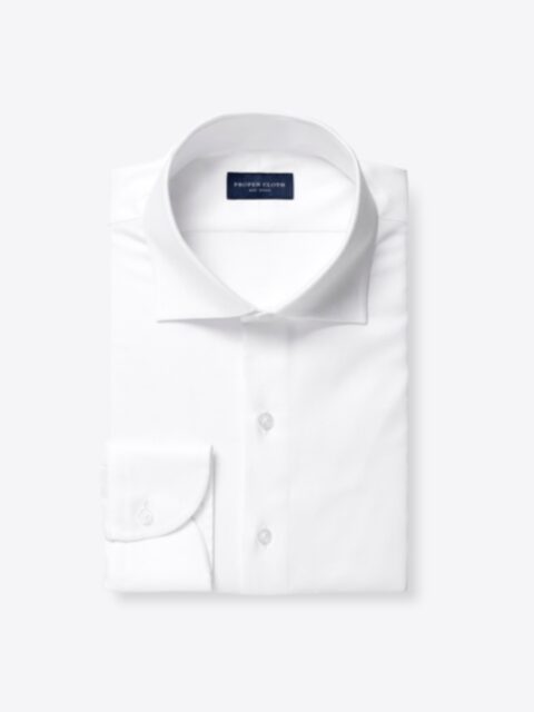 Shop Sutton Wrinkle-Resistant White Imperial Twill