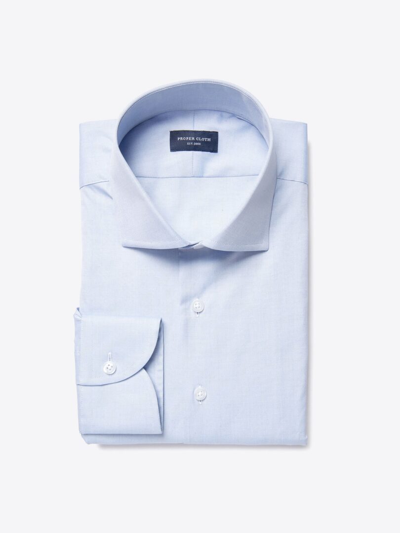 Mercer Blue Pinpoint Men's Dress Shirt 