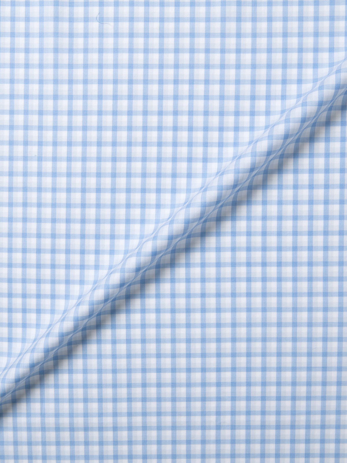 Shadow Check Cloth Lucca Blue and Light Grey Shadow Check Shirts by Proper Cloth