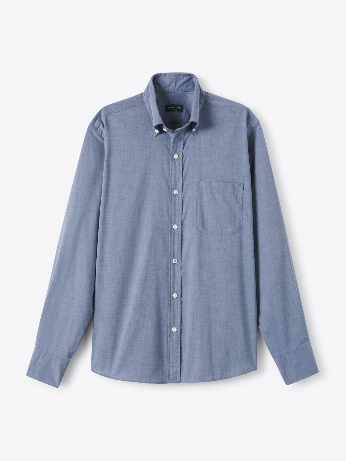 The Bleecker Sport Shirt in Slate Melange