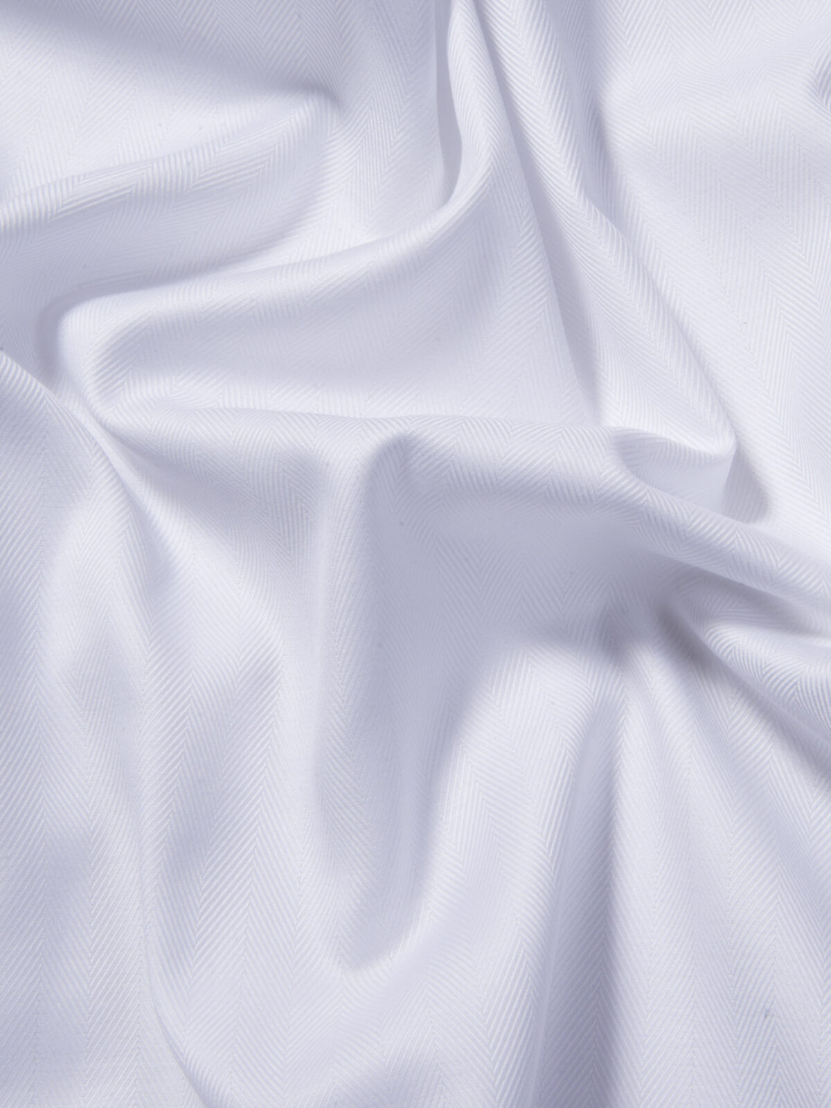 120s White Royal Herringbone Shirts by Proper Cloth