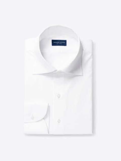 Shop Hudson White Wrinkle-Resistant Twill