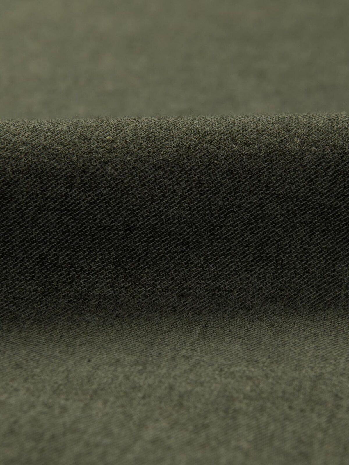 Ludlow Green Melange Brushed Twill Shirts by Proper Cloth