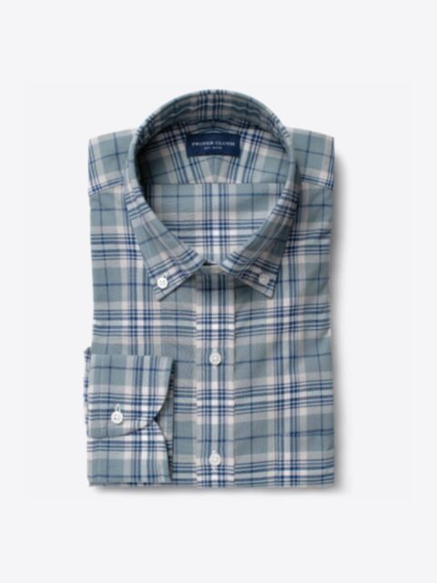Shop Grey Plaid Indian Madras