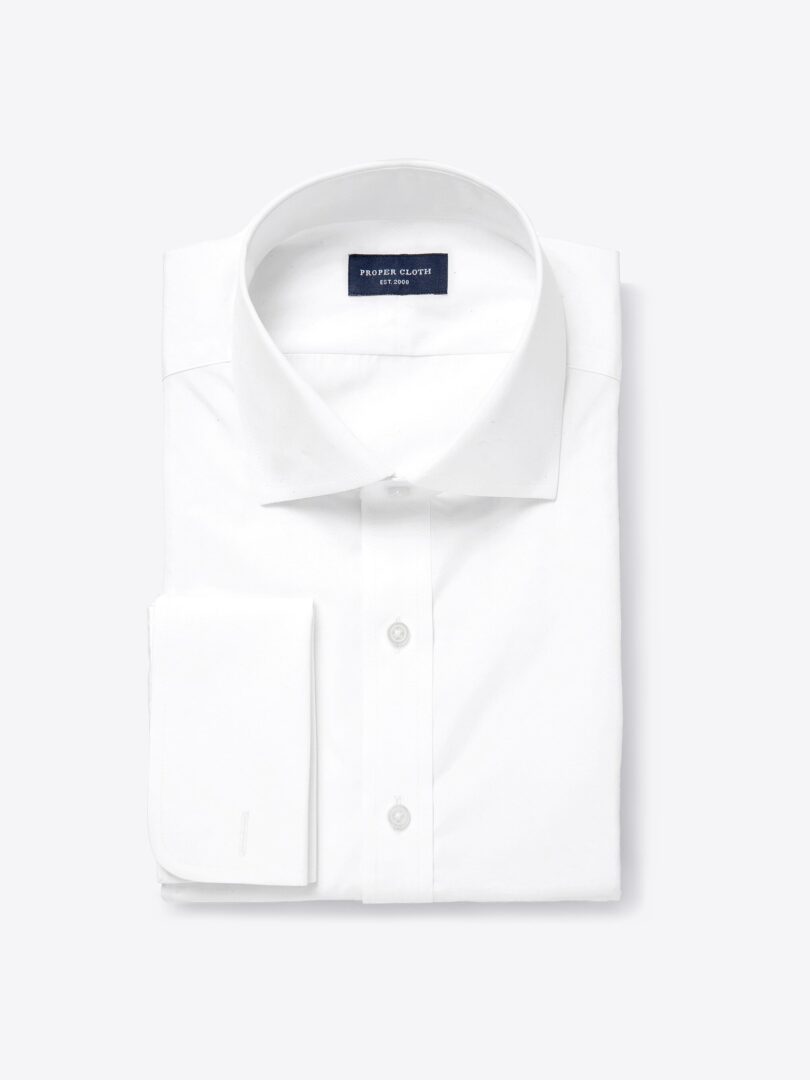 Thomas Mason Goldline WR White Royal Twill 
