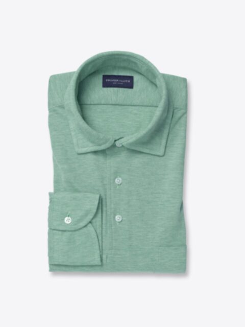 Shop Ventura Kelly Green Knit Pique