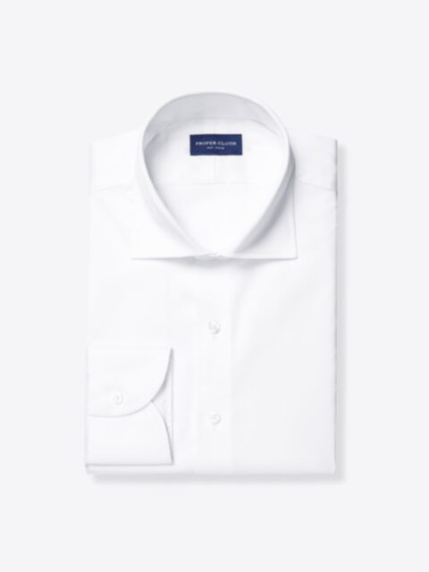 Shop Hudson White Wrinkle-Resistant Twill