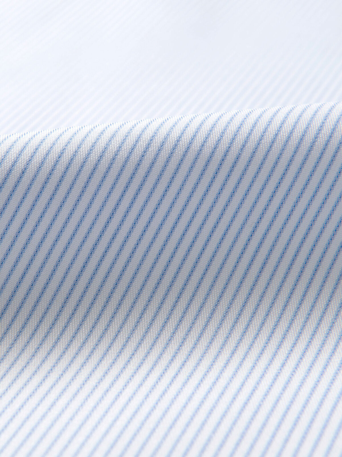 Non-Iron Light Blue Shadow Stripe Twill Shirts by Proper Cloth