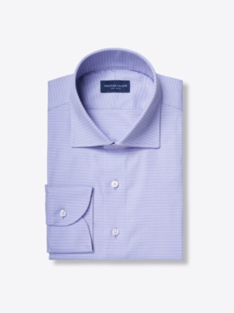 Thomas Mason Pink End-on-End Tailor Made Shirt Shirt by Proper Cloth