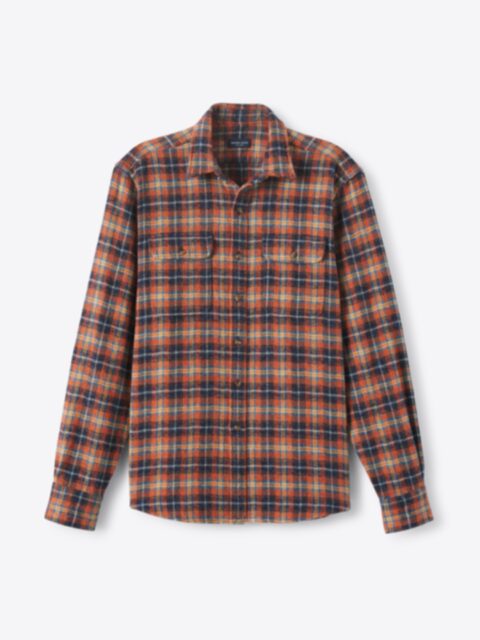 Suggested Item: Japanese Orange Blue and Yellow Low Twist Plaid