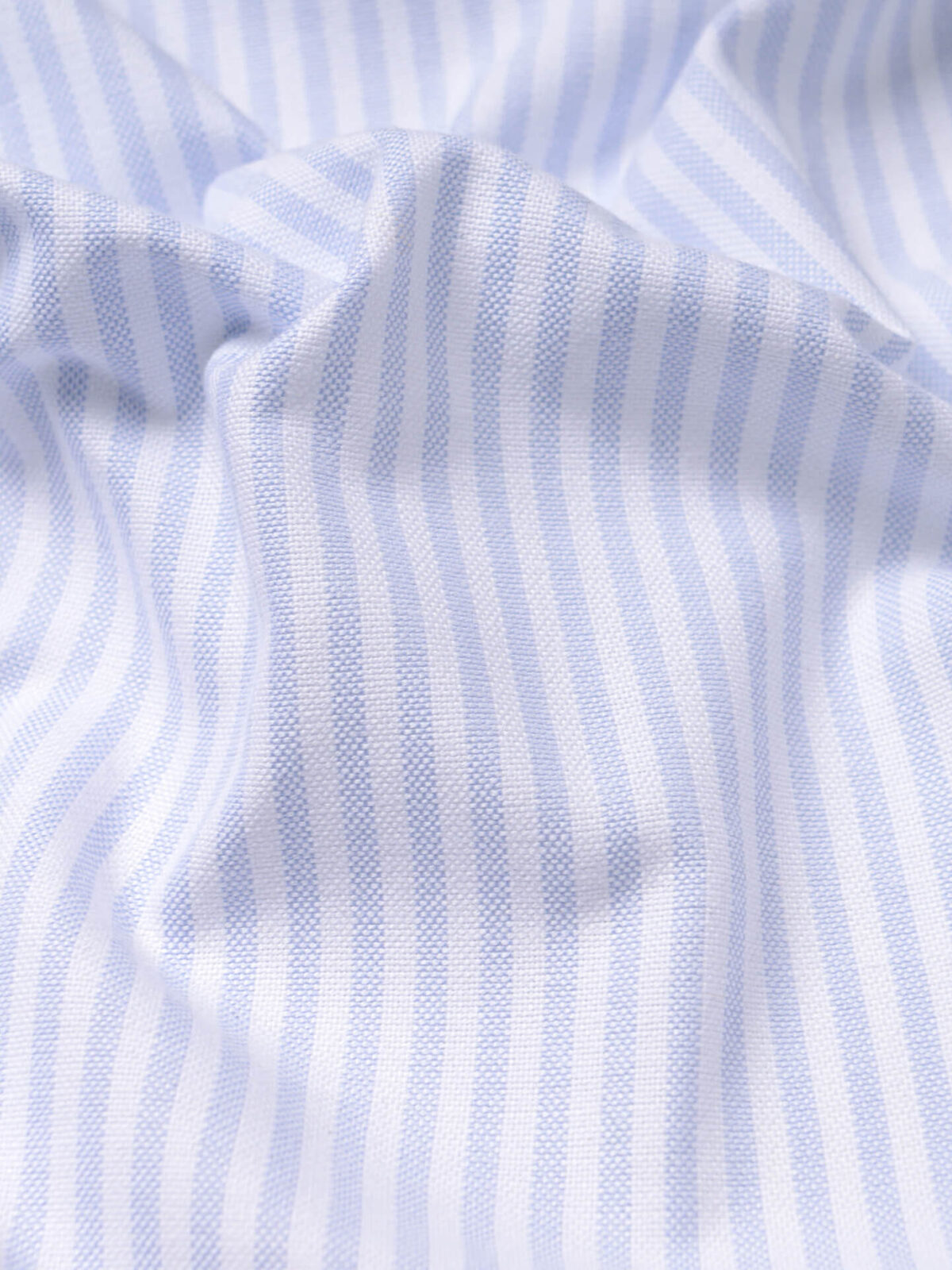 American Pima Light Blue University Stripe Oxford Cloth Shirts by ...
