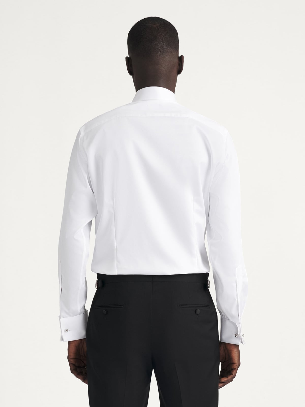 pique formal dress shirt Proper Cloth Men's Mayfair Wrinkle-Resistant White Twill Tuxedo tuxedo dickey