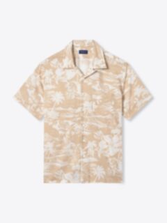 Printed Collar Neck Mens Hawaii Aloha Shirt Manufacturer From