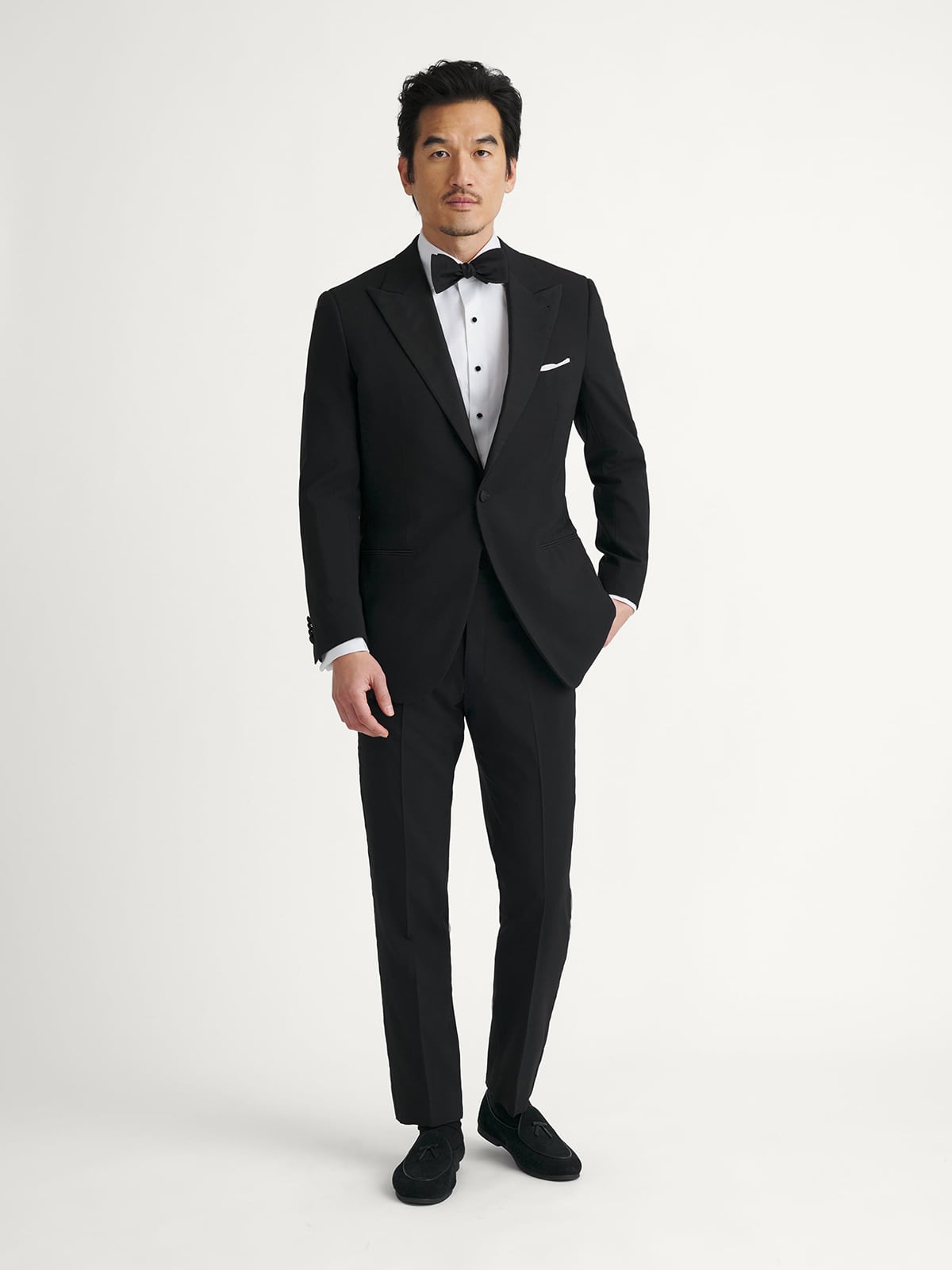 formal tuxedo dress shirt The White Madison Fine Twill Custom Tuxedo Shirt
