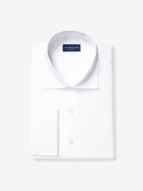 Shop Non-Iron Supima White Pinpoint