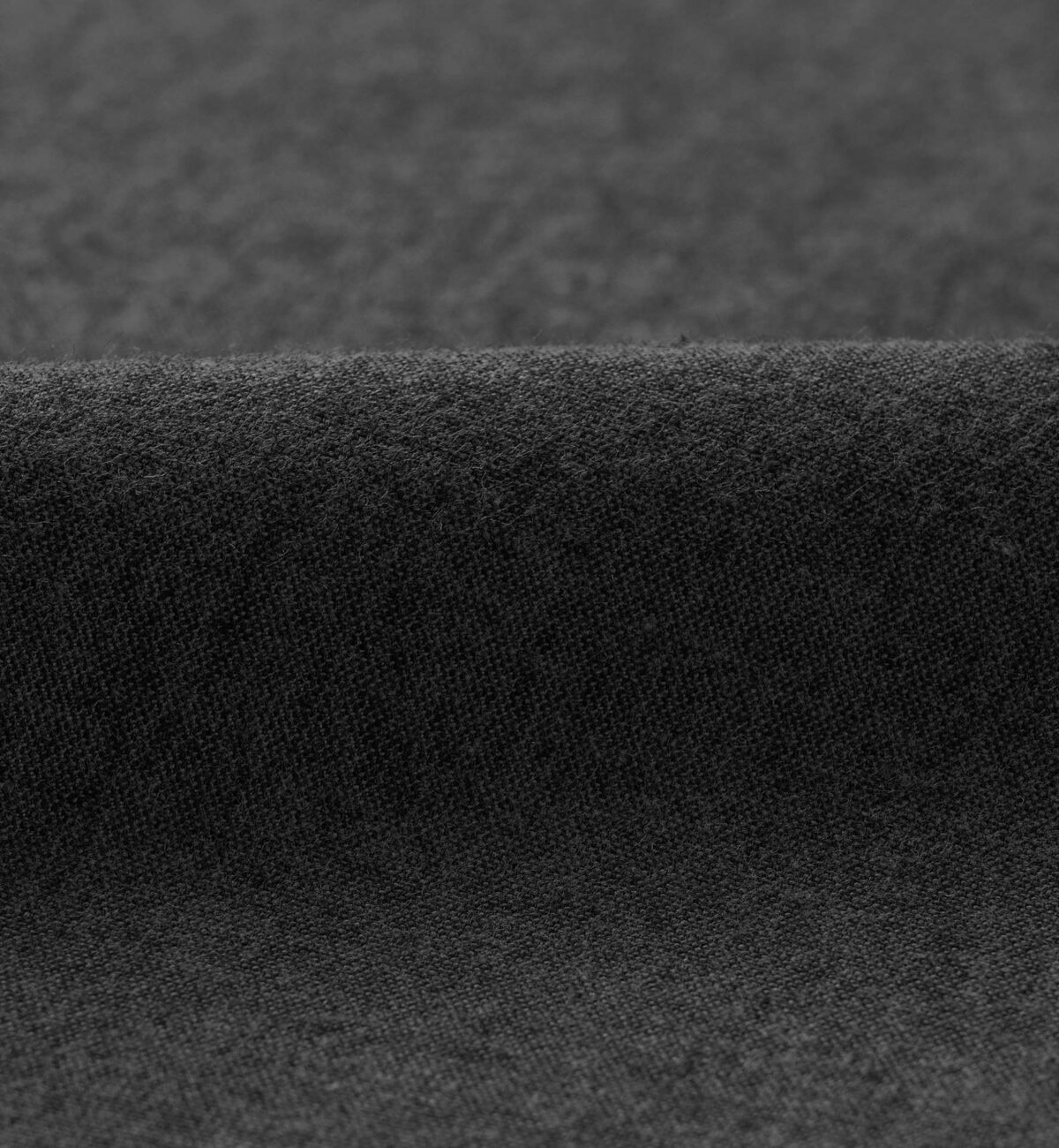 Chambray Black Fabric Swatch