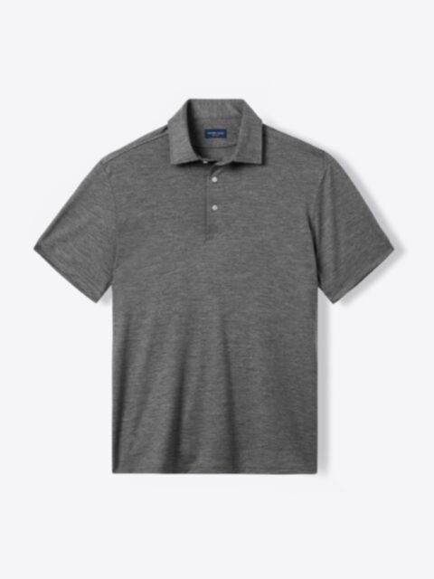 Shop Reda Grey Merino Wool and Lyocell Jersey