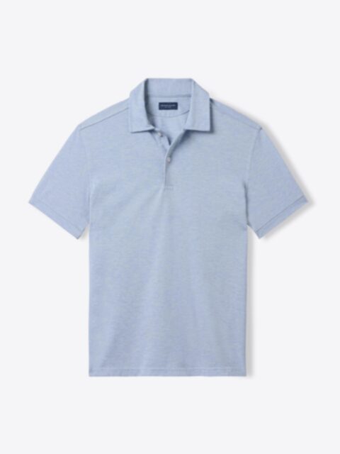 Shop Sullivan Light Blue Melange Easy Care Knit