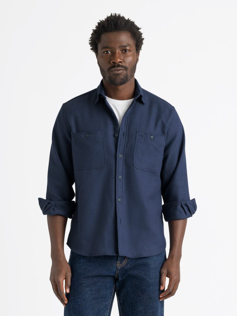 The Blanket Overshirt Detail