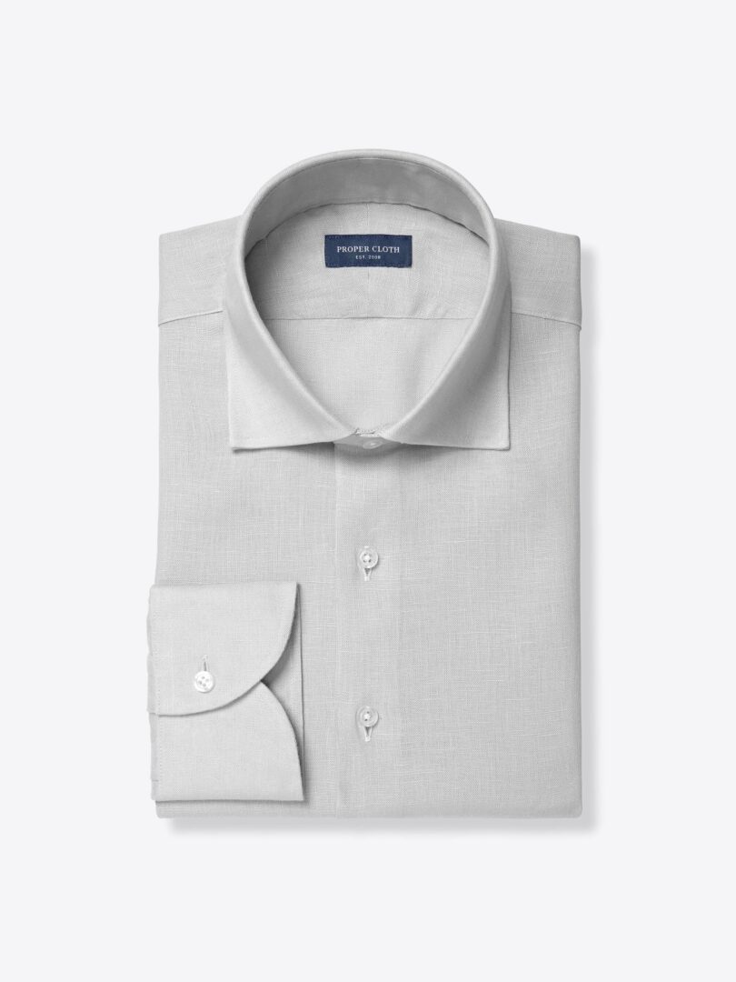 Baird McNutt Grey Irish Linen 