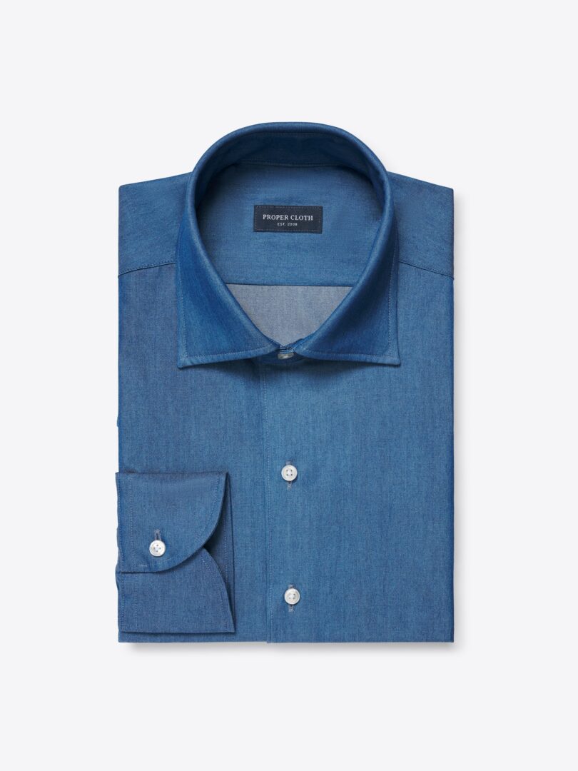 Men’s Albiate Pre-Washed Denim Twill Thumb