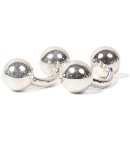 Suggested Item: Sterling Silver Ball Cufflink
