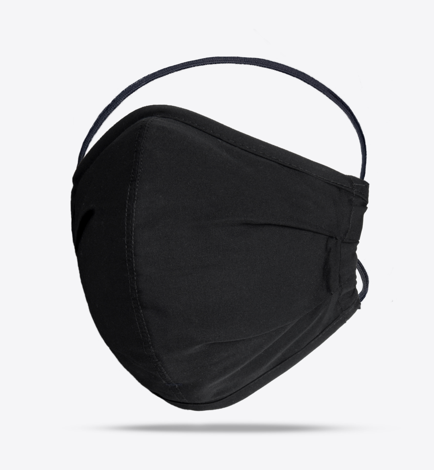 The Everyday Mask v1.3 120s Black Broadcloth (Single Mask) by Proper