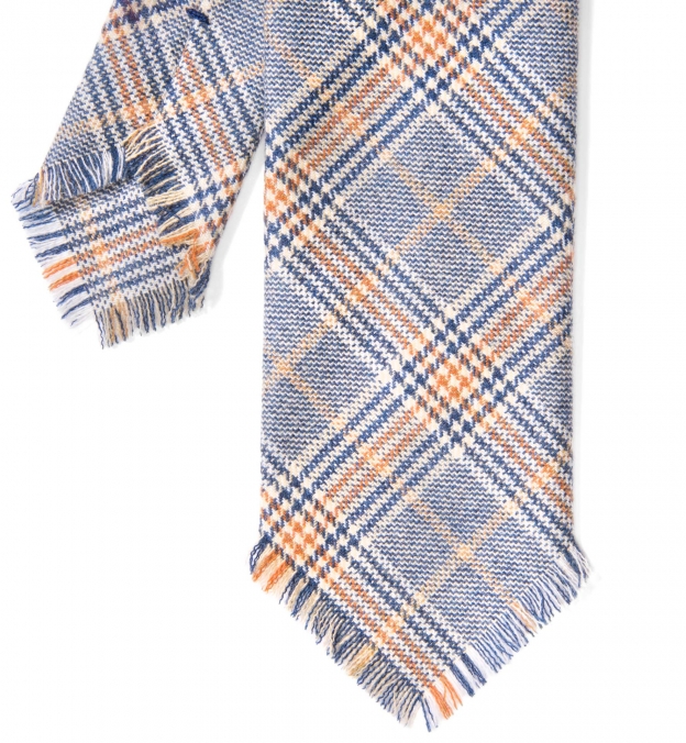 light blue wool tie