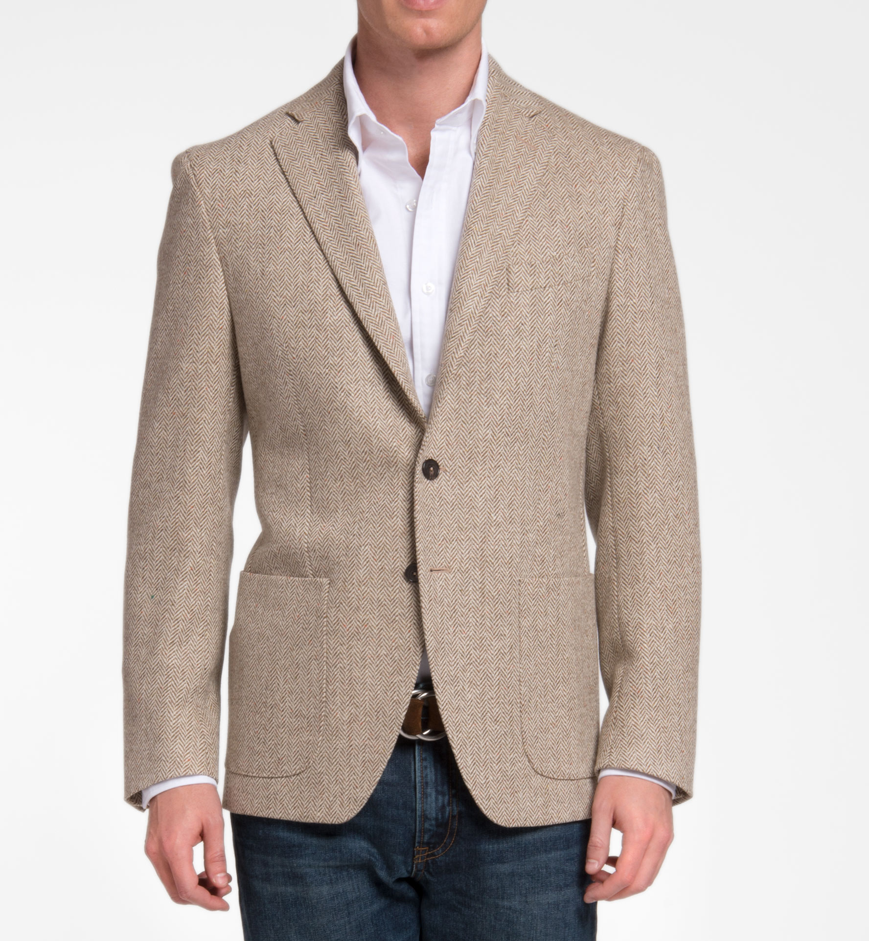 Hubert Tan Herringbone Jacket by Proper Cloth