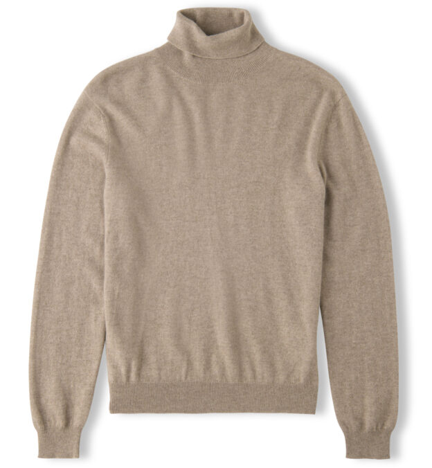 fusie wit Extreme armoede Cashmere Turtleneck Sweater - Proper Cloth