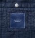 Zoom Thumb Image 3 of Brera Navy Glen Plaid Cotton and Linen Zip Vest