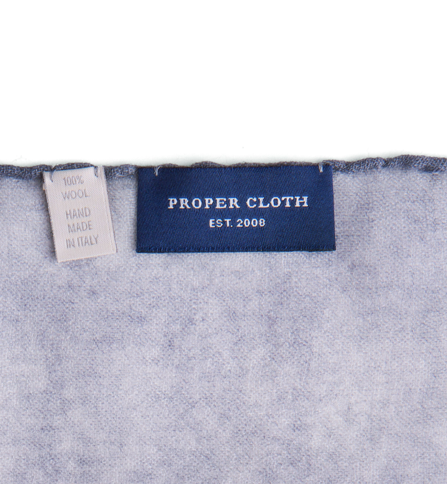 Stone Wool Pocket Square by Proper Cloth